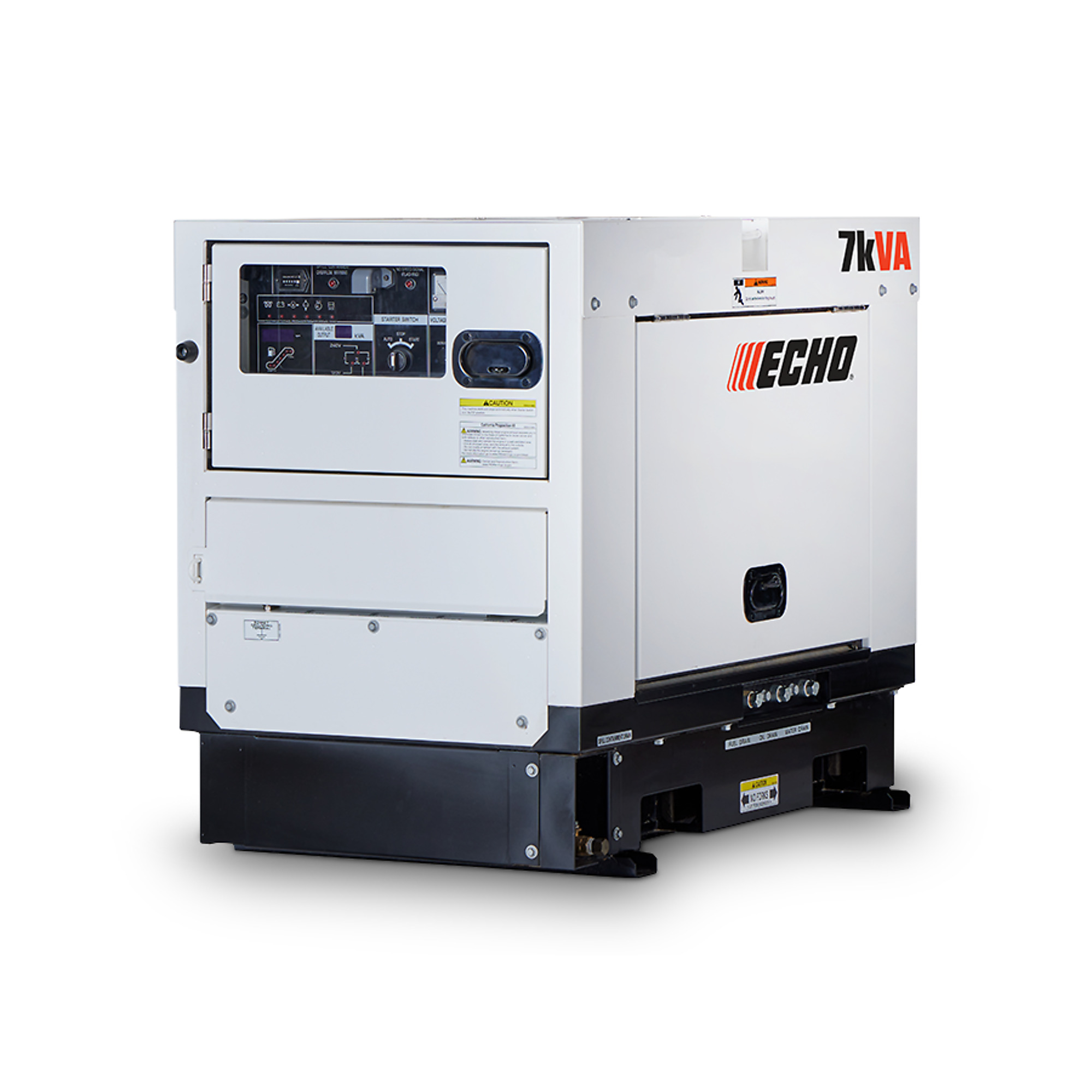 ECHO, Mobile, Prime Power 6.5kW Diesel Generator, Model# DGK7F